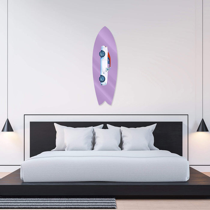 X Lord Aleem: RR Purple Surfboard
