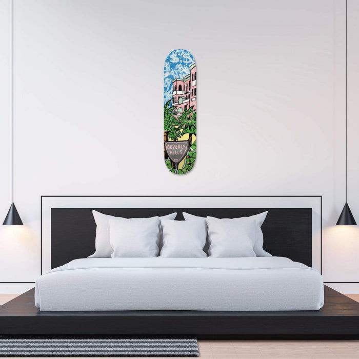 Beverly Hills: Palm Mansion Skateboard