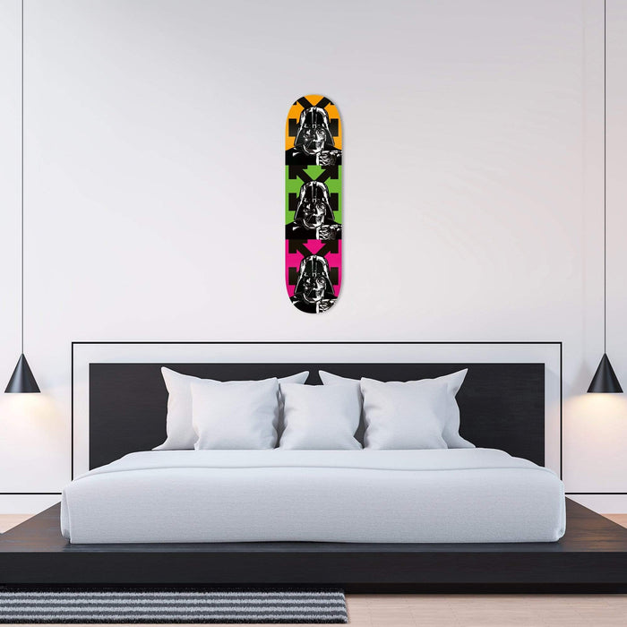 Space OFF Green Skateboard