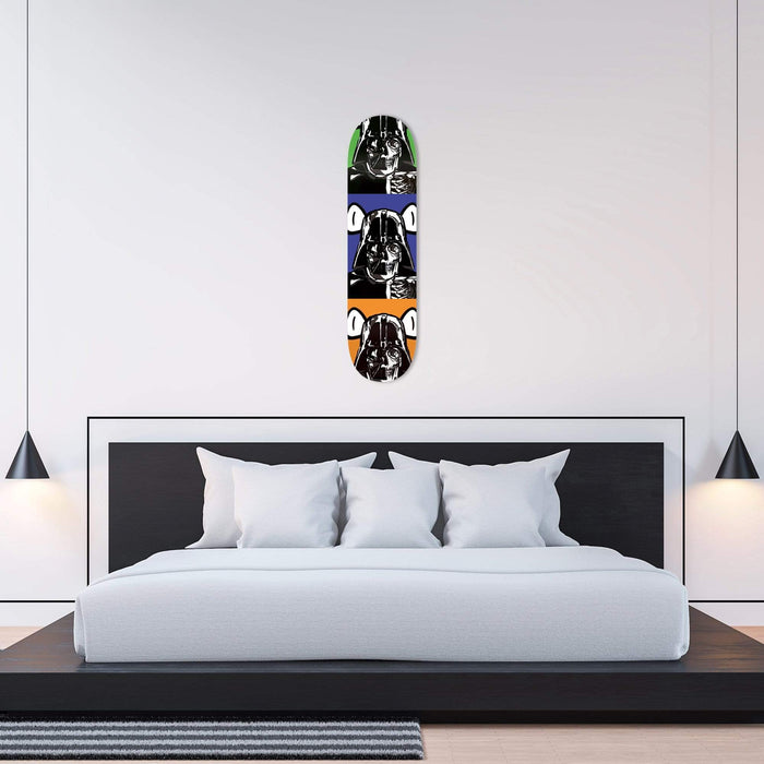 Space Bear Blue Skateboard