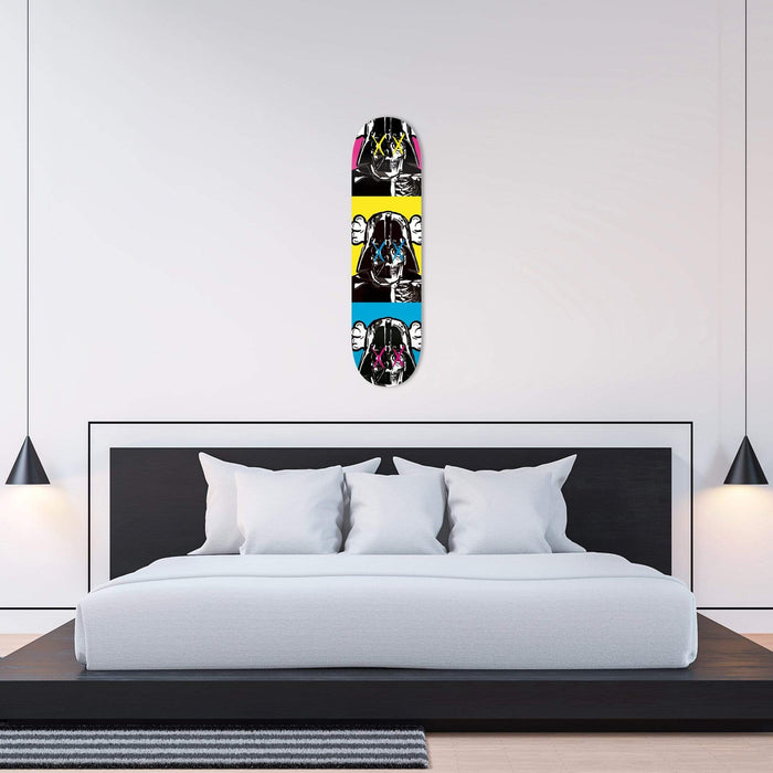 Space Soldier X Yellow Skateboard