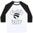 Virgin Teez  Baseball Tee Unisex Classic Baseball Tee / x-small / White/Black BEEFY UNISEX CLASSIC BASEBALL TEE