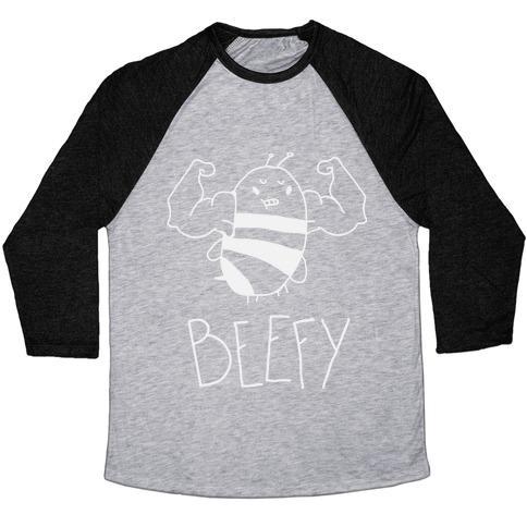 Virgin Teez  Baseball Tee Unisex Tri-Blend Baseball Tee / small / Athletic Gray / Black BEEFY UNISEX TRI-BLEND BASEBALL TEE