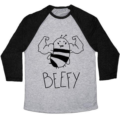 Virgin Teez  Baseball Tee Unisex Tri-Blend Baseball Tee / small / Athletic Gray / Black BEEFY UNISEX TRI-BLEND BASEBALL TEE
