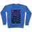 Virgin Teez  Pullover Crewneck Sweatshirt / x-small / Heathered Blue BEER WORKOUT CREWNECK SWEATSHIRT