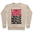 Virgin Teez  Pullover Crewneck Sweatshirt / x-small / Heathered Oatmeal BEER WORKOUT CREWNECK SWEATSHIRT