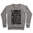 Virgin Teez  Pullover Crewneck Sweatshirt / x-small / Heathered Gray BEER WORKOUT CREWNECK SWEATSHIRT