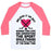 Virgin Teez  Baseball Tee Unisex Classic Baseball Tee / x-small / White/Neon Pink BELIEVE IT OR NOT WOMEN CAN LOVE AND UNDERSTAND HOCKEY UNISEX CLASSIC BASEBALL TEE