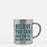 Believe You Can And Youre Halfway There Gold & Silver Mug