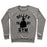 Virgin Teez  Pullover Crewneck Sweatshirt / x-small / Heathered Gray BELLE'S GYM CREWNECK SWEATSHIRT