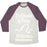 Virgin Teez  Baseball Tee Unisex Tri-Blend Baseball Tee / small / Oatmeal / Maroon BELMONT CLAN ATHLETICS UNISEX TRI-BLEND BASEBALL TEE