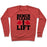 Virgin Teez  Pullover Crewneck Sweatshirt / x-small / Heathered Red BENCH PLEASE, I LIFT CREWNECK SWEATSHIRT
