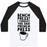 Virgin Teez  Baseball Tee Unisex Classic Baseball Tee / x-small / White/Black BENCH PRESS? I THOUGHT YOU SAID FRENCH PRESS UNISEX CLASSIC BASEBALL TEE