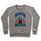 Virgin Teez  Pullover Crewneck Sweatshirt / x-small / Heathered Gray BENCHAMIN FRANKLIN CREWNECK SWEATSHIRT
