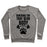 Virgin Teez  Pullover Crewneck Sweatshirt / x-small / Heathered Gray BENCHING FOR THAT BEAR BODY CREWNECK SWEATSHIRT