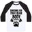 Virgin Teez  Baseball Tee Unisex Classic Baseball Tee / x-small / White/Black BENCHING FOR THAT BEAR BODY UNISEX CLASSIC BASEBALL TEE