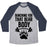 Virgin Teez  Baseball Tee Unisex Tri-Blend Baseball Tee / small / Athletic Gray / Navy BENCHING FOR THAT BEAR BODY UNISEX TRI-BLEND BASEBALL TEE