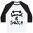 Virgin Teez  Baseball Tee Unisex Classic Baseball Tee / x-small / White/Black BEND AND SNATCH UNISEX CLASSIC BASEBALL TEE