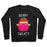 Virgin Teez  Pullover Crewneck Sweatshirt / x-small / Black BERRY SWEATY CREWNECK SWEATSHIRT