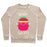 Virgin Teez  Pullover Crewneck Sweatshirt / x-small / Heathered Oatmeal BERRY SWEATY CREWNECK SWEATSHIRT