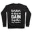 Virgin Teez  Pullover Crewneck Sweatshirt / x-small / Black BESTIES THAT GAIN TOGETHER STAY TOGETHER CREWNECK SWEATSHIRT