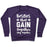 Virgin Teez  Pullover Crewneck Sweatshirt / x-small / Purple BESTIES THAT GAIN TOGETHER STAY TOGETHER CREWNECK SWEATSHIRT