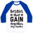Virgin Teez  Baseball Tee Unisex Classic Baseball Tee / x-small / White/Blue BESTIES THAT GAIN TOGETHER STAY TOGETHER UNISEX CLASSIC BASEBALL TEE