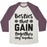 Virgin Teez  Baseball Tee Unisex Tri-Blend Baseball Tee / small / Oatmeal / Maroon BESTIES THAT GAIN TOGETHER STAY TOGETHER UNISEX TRI-BLEND BASEBALL TEE