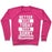Virgin Teez  Pullover Crewneck Sweatshirt / x-small / Deep Pink BETTER SORE TODAY THAN SORRY TOMORROW CREWNECK SWEATSHIRT