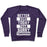 Virgin Teez  Pullover Crewneck Sweatshirt / x-small / Purple BETTER SORE TODAY THAN SORRY TOMORROW CREWNECK SWEATSHIRT
