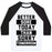 Virgin Teez  Baseball Tee Unisex Classic Baseball Tee / x-small / White/Black BETTER SORE TODAY THAN SORRY TOMORROW UNISEX CLASSIC BASEBALL TEE