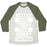 Virgin Teez  Baseball Tee Unisex Tri-Blend Baseball Tee / small / Oatmeal / Moss BETTER SORE TODAY THAN SORRY TOMORROW UNISEX TRI-BLEND BASEBALL TEE
