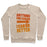 Virgin Teez  Pullover Crewneck Sweatshirt / x-small / Heathered Oatmeal BETTER THAN YOU (TRAINING PAIR, PART 1) CREWNECK SWEATSHIRT