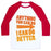 Virgin Teez  Baseball Tee Unisex Classic Baseball Tee / x-small / White/Red BETTER THAN YOU (TRAINING PAIR, PART 1) UNISEX CLASSIC BASEBALL TEE