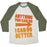 Virgin Teez  Baseball Tee Unisex Tri-Blend Baseball Tee / small / Oatmeal / Moss BETTER THAN YOU (TRAINING PAIR, PART 1) UNISEX TRI-BLEND BASEBALL TEE