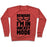 Virgin Teez  Pullover Crewneck Sweatshirt / x-small / Heathered Red BEWARE I'M IN HOCKEY MODE CREWNECK SWEATSHIRT