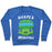 Virgin Teez  Pullover Crewneck Sweatshirt / x-small / Heathered Blue BICEPS AND BROCCOLI CREWNECK SWEATSHIRT