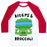 Virgin Teez  Baseball Tee Unisex Classic Baseball Tee / x-small / White/Red BICEPS AND BROCCOLI UNISEX CLASSIC BASEBALL TEE