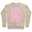 Virgin Teez  Pullover Crewneck Sweatshirt / x-small / Heathered Oatmeal BICEPS DON'T GROW ON TREES CREWNECK SWEATSHIRT