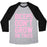 Virgin Teez  Baseball Tee Unisex Tri-Blend Baseball Tee / small / Athletic Gray / Black BICEPS DON'T GROW ON TREES UNISEX TRI-BLEND BASEBALL TEE