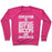 Virgin Teez  Pullover Crewneck Sweatshirt / x-small / Deep Pink BIG BICEPS ARE IMPORTANTER CREWNECK SWEATSHIRT