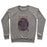 Virgin Teez  Pullover Crewneck Sweatshirt / x-small / Heathered Gray BIG IS BEAUTIFUL CREWNECK SWEATSHIRT