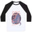 Virgin Teez  Baseball Tee Unisex Classic Baseball Tee / x-small / White/Black BIG IS BEAUTIFUL UNISEX CLASSIC BASEBALL TEE