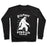 Virgin Teez  Pullover Crewneck Sweatshirt / x-small / Black BIGFOOT RUNNING TEAM CREWNECK SWEATSHIRT