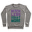Virgin Teez  Pullover Crewneck Sweatshirt / x-small / Heathered Gray BITCH LESS SQUAT MORE CREWNECK SWEATSHIRT