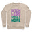 Virgin Teez  Pullover Crewneck Sweatshirt / x-small / Heathered Oatmeal BITCH LESS SQUAT MORE CREWNECK SWEATSHIRT