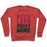 Virgin Teez  Pullover Crewneck Sweatshirt / x-small / Heathered Red BITCH LESS SQUAT MORE CREWNECK SWEATSHIRT