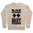 Virgin Teez  Pullover Crewneck Sweatshirt / x-small / Heathered Oatmeal BLACK DIAMONDS ARE A GIRL'S BEST FRIEND CREWNECK SWEATSHIRT