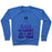 Virgin Teez  Pullover Crewneck Sweatshirt / x-small / Heathered Blue BLACK DIAMONDS ARE A GIRL'S BEST FRIEND CREWNECK SWEATSHIRT