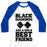 Virgin Teez  Baseball Tee Unisex Classic Baseball Tee / x-small / White/Blue BLACK DIAMONDS ARE A GIRL'S BEST FRIEND UNISEX CLASSIC BASEBALL TEE